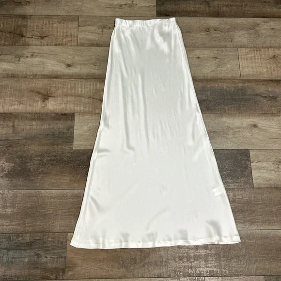 Brand new Enza Costa silk full length maxi skirt